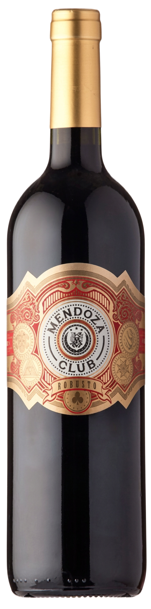 Mendoza Club Robusto bottle from the supplied wine selection