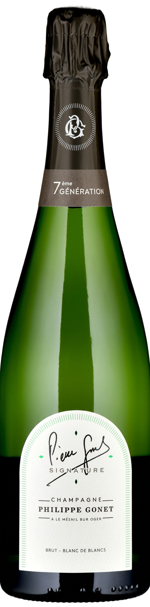 Philippe Gonet Champagne Brut Blanc de Blancs ‘Signature’ AOC bottle from the supplied wine selection